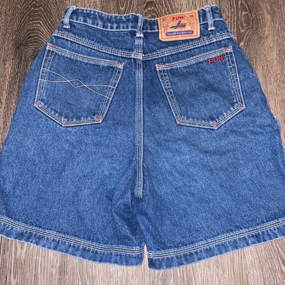 Vintage Pants - COPY - Vintage 90s denim fun shorts